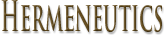 Hermeneutics